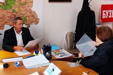 На приеме у Владимира Турчина